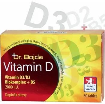 VITAMIN D3/D2 2000IU biokomplex + B5 30tbl Dr. Bojda