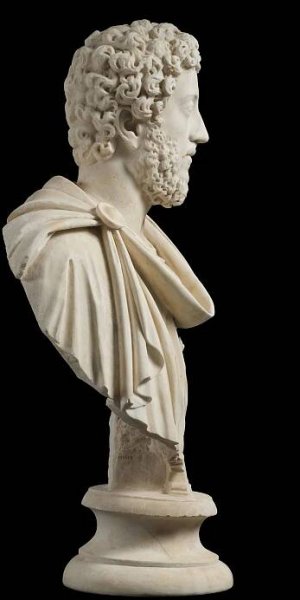 Portrait of Commodus on an Ancient Unrelated Bust 