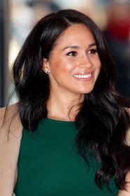 Not a Single Hair Is Out of Place on Meghan Markle's Bun. Truly, Not a Damn One — See Photos
