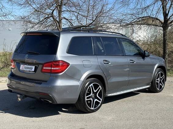 Mercedes-Benz GLS 350D 4MATIC 9AT 4X4 AMG PAKET TAŽNÉ Webasto MRTVÝ ÚHEL Kůže NAVI Harman/Kardon PANORAMA ALU21" 7-MÍST