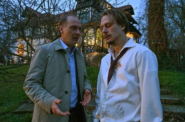Místo činu - Das kalte Haus - Z filmu - Martin Brambach, Christian Bayer