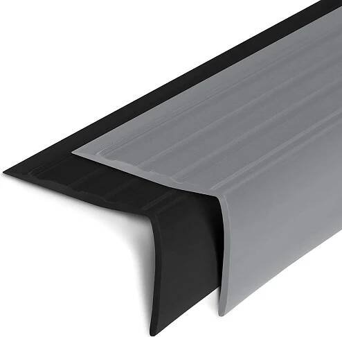 Schodišťový profil Michigan PVC schodišťový profil ve tvaru L 45x42 mm černý Délka: