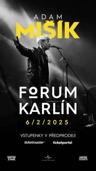 Adam Mišík | Forum Karlín 