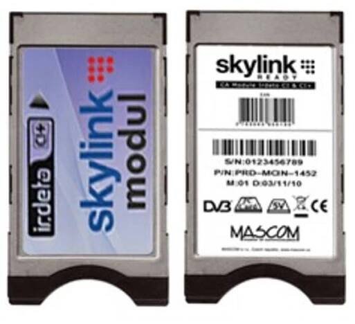 Modul Mascom Skylink Irdeto CI+ dekodovaci