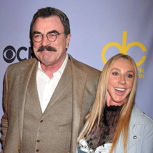 Tom Selleck celebrates 80th birthday with wife Jillie Mack, 67, in style