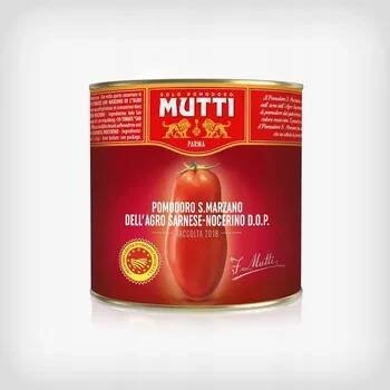 Rajčata San Marzano celá bez slupky 2.5 kg MUTTI