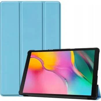 Pouzdro na tablet 2v1 Smart flip cover + zadní plastový ochranný kryt pro Samsung Galaxy Tab A8 (SM-X200) - světle modrý