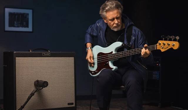 Fender joins forces with U2's Adam Clayton for its first ever signature bass amp, the ACB 50 combo