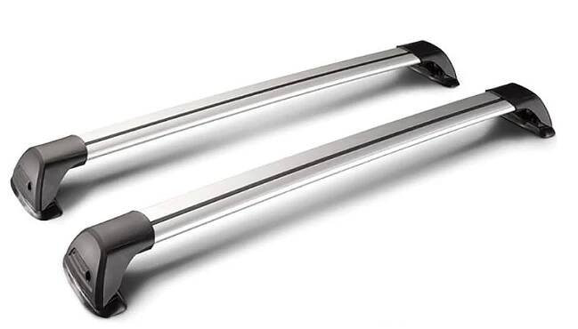 Příčníky Yakima Volkswagen ID.4 2021-2024 integrované podélníky, Flushbar silver
