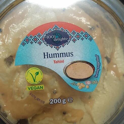 Vegan hummus tahini Lidl