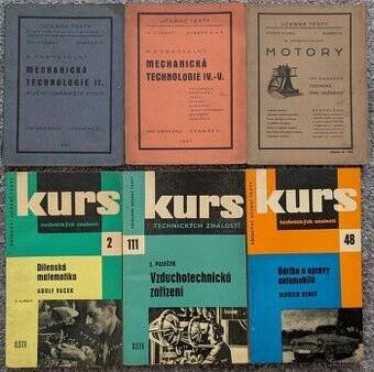 Technická literatura z první republiky pro strojaře - 1