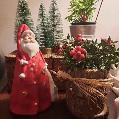 Yıldızlı Noel Baba