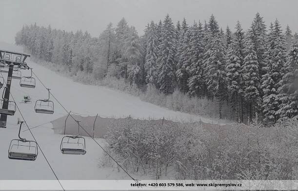 Web kamera Loučná nad Desnou - skiareál Přemyslov
