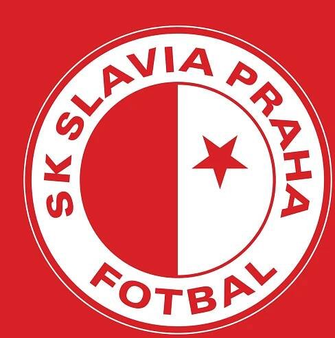 Slavia Prague Club Symbol Logo Czech Republic League Football Abstract ...