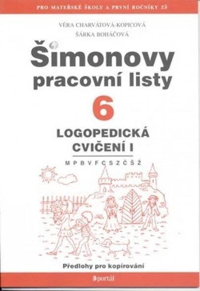 Šimonovy pracovní listy6 logopedická cvičení I