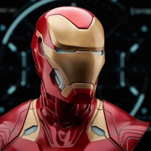 Avengers Infinity War - Legends in 3D Bust 1/2 Iron Man MK50 25 cm | Figures.cz