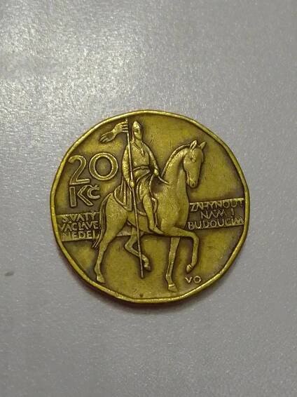 20kc rok 2000,Svatý Václav oběžná, - Numismatika