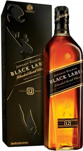 Johnnie Walker Black Label 12y 40% 1l