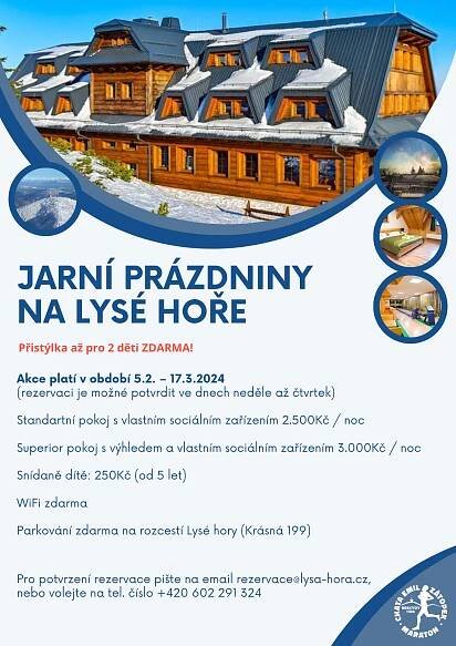Jarní prázdniny na Lysé hoře