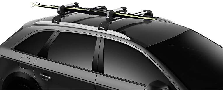 Střešní nosič lyží a snowboardů Thule SnowPack S - na 2 páry lyží /...
