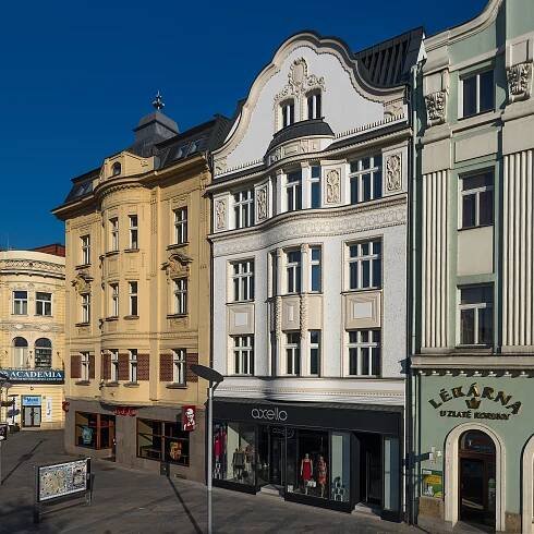Polyfunkční dům s loftem Ostrava Masarykovo náměstí – PLATFORMA ARCHITEKTI