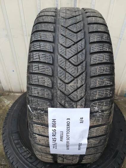 Zimní pneu Pirelli Winter Sottozero 3 215/45 R16 86H 5mm 2ks
