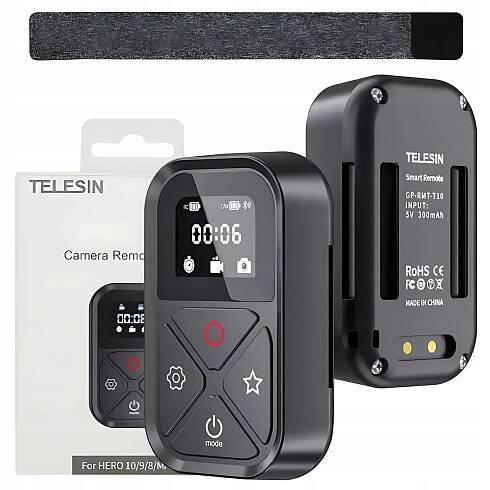 Telesin T10 Bluetooth dálkový ovladač na GoPro Hero 9 / 8 GP-RMT-T10
