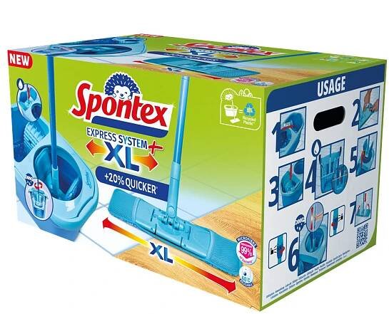 Spontex Express System+ XL mop 1 ks