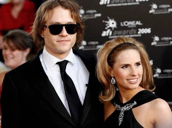 Heath Ledger and sister Kate Ledger at the L'Oreal Paris 2006 AFI Awards.