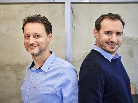 Fotka: Ondřej Horák a Jiří Zadina, zakladatelé projektu Office Fitness
