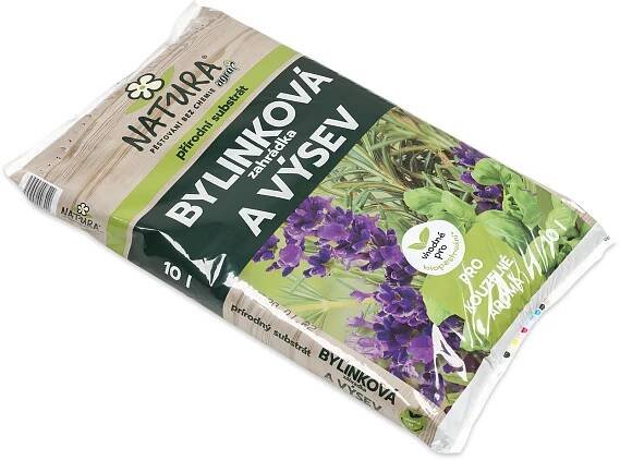 Substrát Agro Natura pro bylinky a výsev 10 l 59 Kč