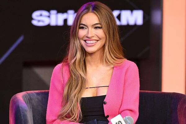 Chrishell Stause appears at SiriusXM Studios