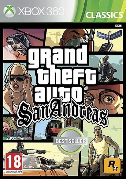 Grand Theft Auto: San Andreas (Classics) - Xbox 360