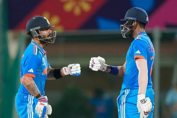 KL Rahul and Virat Kohli steered India to victory over Australia
