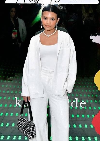Nikki Rodriguez attends NYLON & Kate Spade New York Present NYLON Nights: Fashion Edition at LAVAN Midtown on February 08, 2024