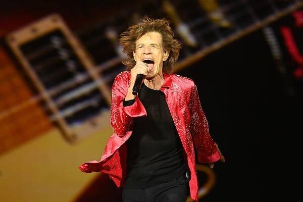 LIVERPOOL, ENGLAND - JUNE 09: Mick Jagger performs on stage during The Rolling Stones' 
