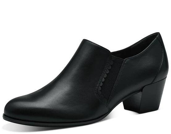Dámská obuv celoroční, kožená TAMARIS DC 1-24400/41 černá