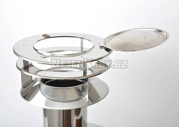 Komínový ventilátor – stříška s víkem