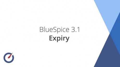 BlueSpice 3.1 - Expiry