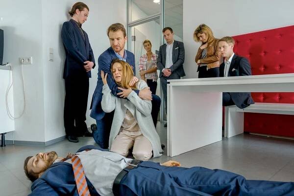 Soko Vídeň - Stimmen - Z filmu - Heiko Ruprecht, Anna Unterberger, Theresa Underberg, Markus Freistätter