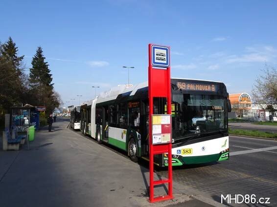 DPP chystá nákup 15 kloubových trolejbusů na linku 140, resp. 58