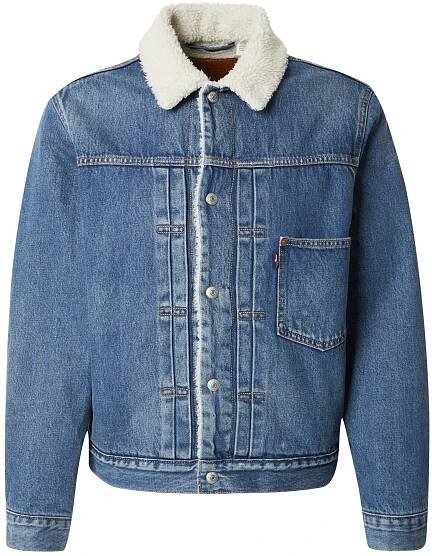 LEVI'S ® Přechodná bunda – modrá: přední strana