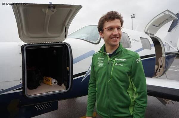 Simon Ammann pilotem - 8 - GALERIE: Simon Ammann pilotem (1/16)