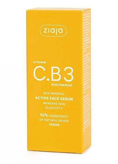 Ziaja Vitamin C.B3 Niacinamide Aktivní pleťové sérum 30ml