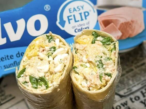 Vychytaný wrap s tuňákem - vhodný i s sebou do krabičky - vařilamyšička.cz