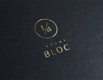 Luxury Bloc logo, web a newslettere - Kolovrátok