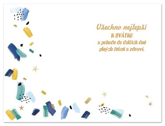 detail Ditipo Blahopřání H - K svátku NA ZDRAVÍ.