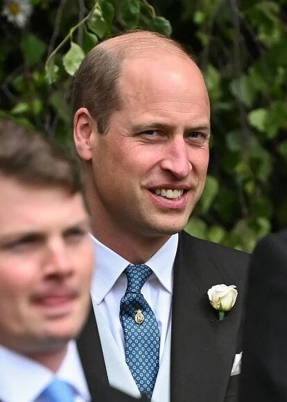 Svatba Hugha Grosvenora - svatební hosté - princ William