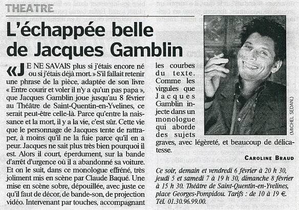 Jacques Gamblin Archives - acte2deux / Claude Baqué