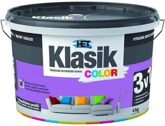 Barva interiér Het Klasik color 0347 fialový šeříkový /4 kg